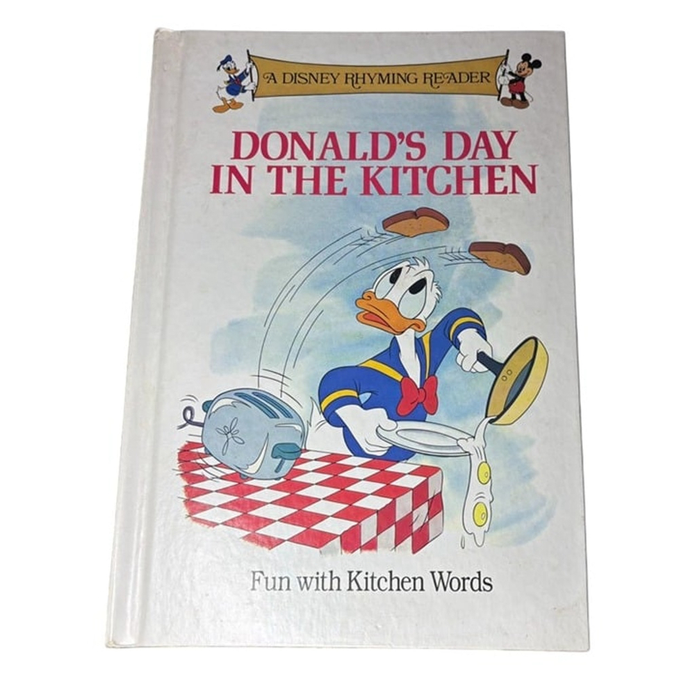 Donald's Day In the Kitchen: Fun with Kitchen Words - Vintage 1988 Hardcover